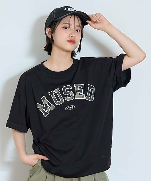 Lovetoxic / ラブトキシック Tシャツ | 【LTXC】【吸水速乾/さらさら】柄アップリロゴTシャツ | 詳細1