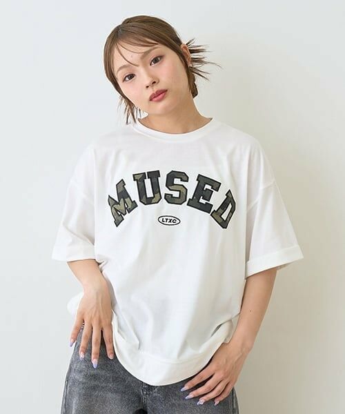 Lovetoxic / ラブトキシック Tシャツ | 【LTXC】【吸水速乾/さらさら】柄アップリロゴTシャツ（マルチ）