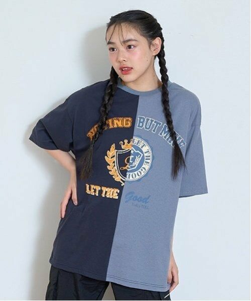 Lovetoxic / ラブトキシック Tシャツ | 【LTXC】【Dリーグ参戦チーム/CHANGE RAPTURES/AYUMI】ルーズハーフTシャツ | 詳細5