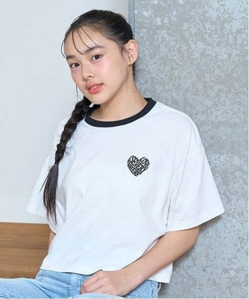 Lovetoxic / ラブトキシック Tシャツ | 【LTXC】【GOODPRICE】バックハートリンガーT（オフ ホワイト）