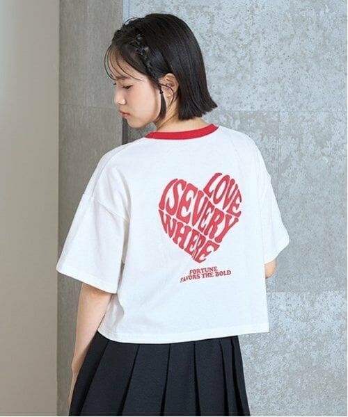 Lovetoxic / ラブトキシック Tシャツ | 【LTXC】【GOODPRICE】バックハートリンガーT（赤）