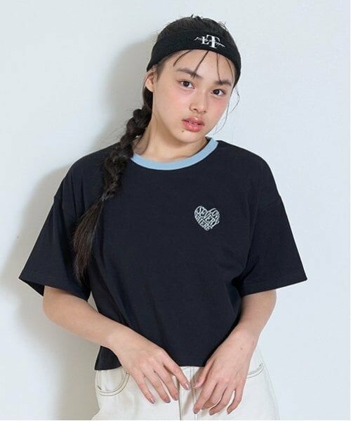 Lovetoxic / ラブトキシック Tシャツ | 【LTXC】【GOODPRICE】バックハートリンガーT（黒）