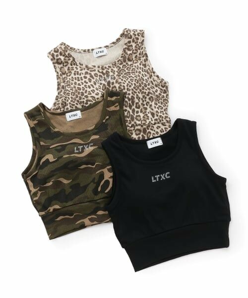 Lovetoxic / ラブトキシック キャミソール・チューブトップ | 【LTXC】【接触冷感/ひんやり】柄/無地短丈タンクトップ | 詳細9
