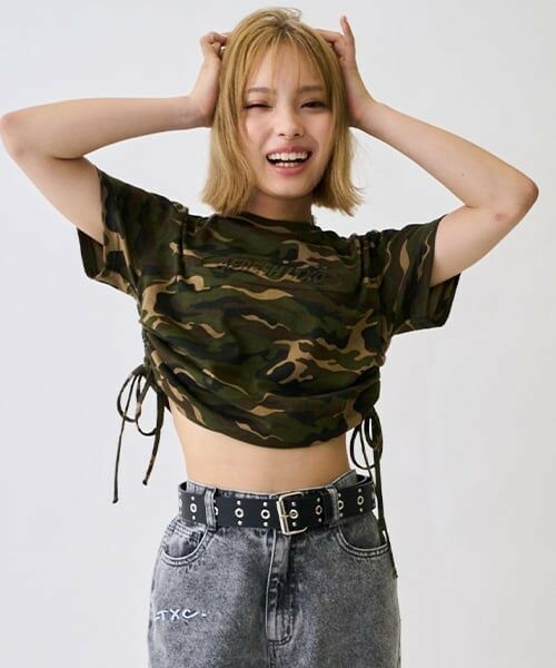 Lovetoxic / ラブトキシック Tシャツ | 【LTXC】【接触冷感/ひんやり】エンボスドロストTシャツ | 詳細12