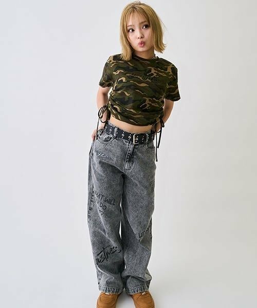 Lovetoxic / ラブトキシック Tシャツ | 【LTXC】【接触冷感/ひんやり】エンボスドロストTシャツ | 詳細14