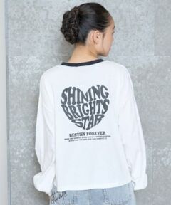 Lovetoxic / ラブトキシック Tシャツ | 【GOODPRICE】【LTXC】ハートバイカラー長袖Tシャツ