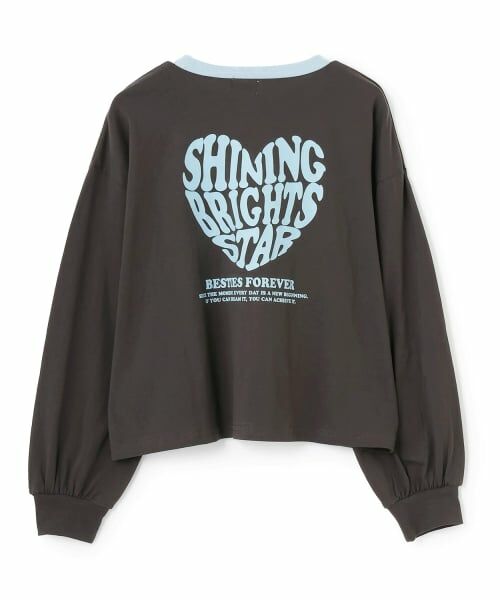 Lovetoxic / ラブトキシック Tシャツ | 【GOODPRICE】【LTXC】ハートバイカラー長袖Tシャツ | 詳細12