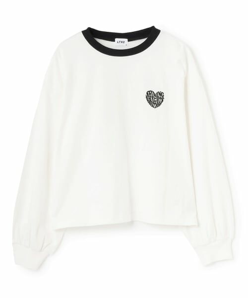 Lovetoxic / ラブトキシック Tシャツ | 【GOODPRICE】【LTXC】ハートバイカラー長袖Tシャツ | 詳細8