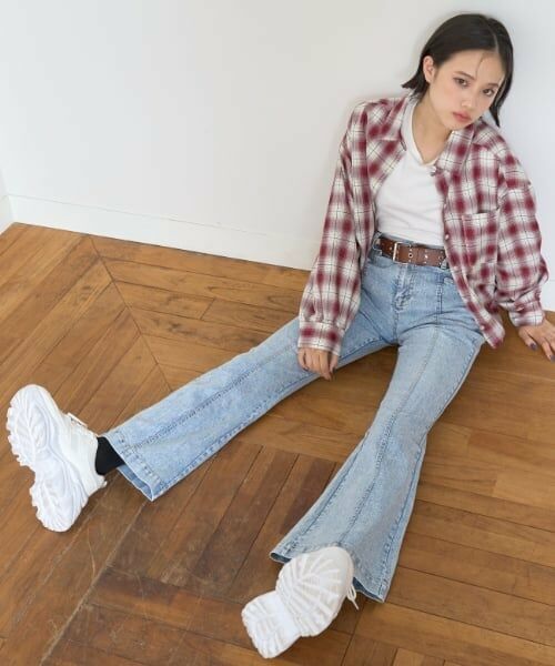 Lovetoxic / ラブトキシック シャツ・ブラウス | 【LTXC】インナーつきチェックシャツ | 詳細2