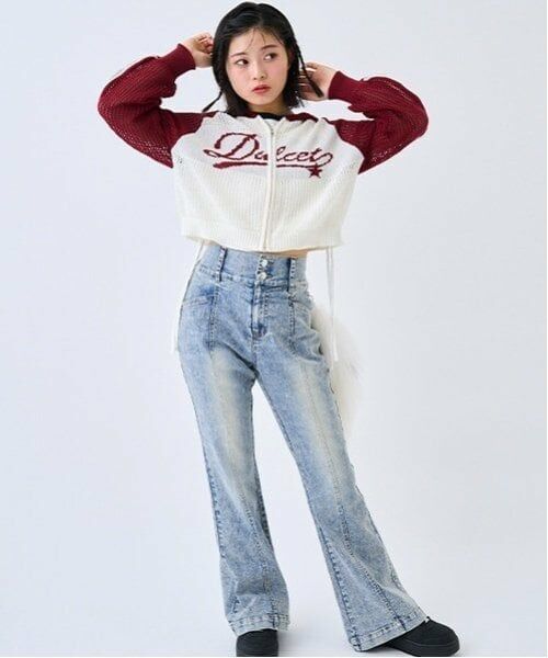 Lovetoxic / ラブトキシック パーカー | 【LTXC】メッシュラグランZIPパーカ | 詳細5