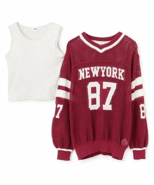 Lovetoxic / ラブトキシック ニット・セーター | 【LTXC】メッシュナンバーニットセット | 詳細7