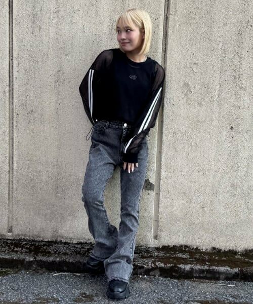 Lovetoxic / ラブトキシック Tシャツ | 【LTXC】インナーつきメッシュTシャツ | 詳細1