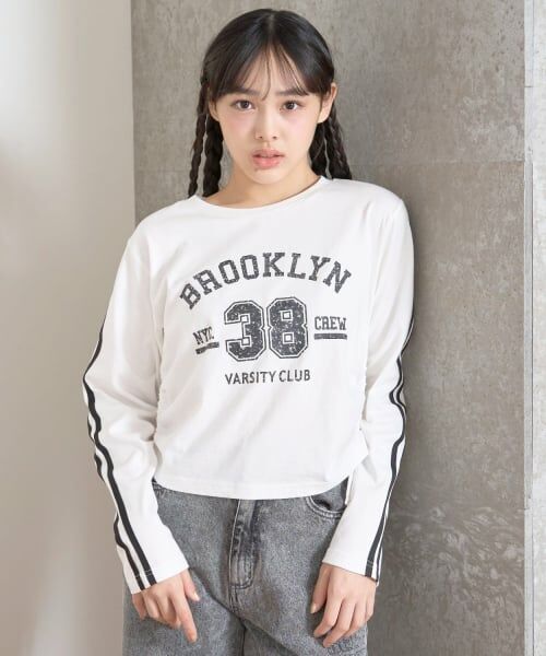 Lovetoxic / ラブトキシック Tシャツ | 【LTXC】ピグメントナンバーTシャツ（オフ ホワイト）