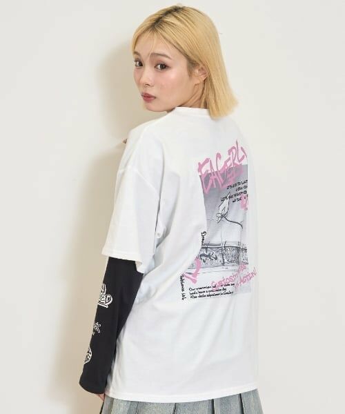 Lovetoxic / ラブトキシック Tシャツ | 【LTXC/速乾】ルーズTシャツレイヤードセット | 詳細1