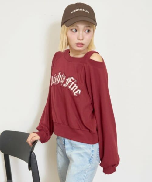 Lovetoxic / ラブトキシック Tシャツ | 【LTXC】ワンショル長袖Tシャツ | 詳細1