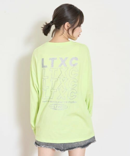 Lovetoxic / ラブトキシック Tシャツ | 【LTXC/速乾】ネオンカラールーズTシャツ（レモン イエロー）