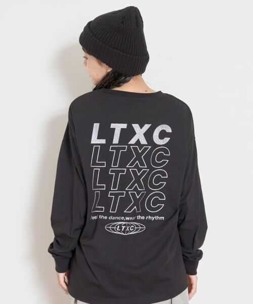 Lovetoxic / ラブトキシック Tシャツ | 【LTXC/速乾】ネオンカラールーズTシャツ（黒）
