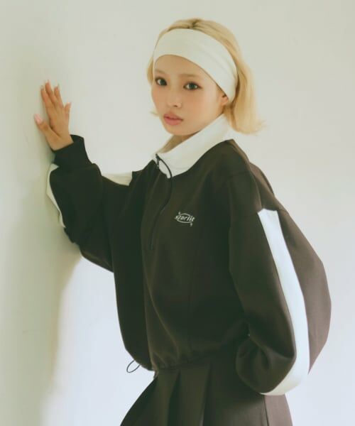 Lovetoxic / ラブトキシック Tシャツ | 【LTXC】【セット可】ダンボールハーフZIP（茶）