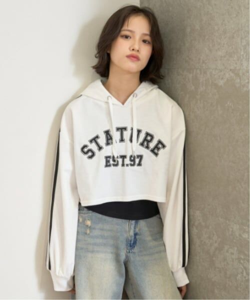 Lovetoxic / ラブトキシック パーカー | 【LTXC/速乾】短丈パーカインナーSET（オフ ホワイト）