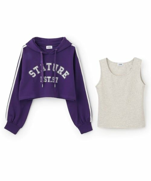 Lovetoxic / ラブトキシック パーカー | 【LTXC/速乾】短丈パーカインナーSET | 詳細8