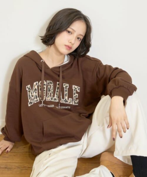 Lovetoxic / ラブトキシック パーカー | 【LTXC/速乾】アソートアップリパーカ（茶）