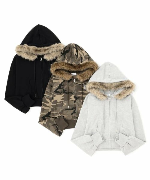 Lovetoxic / ラブトキシック パーカー | 【LTXC】【セット可】ファー2WAYZIPパーカ | 詳細4