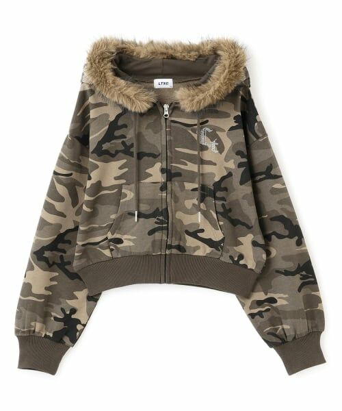 Lovetoxic / ラブトキシック パーカー | 【LTXC】【セット可】ファー2WAYZIPパーカ | 詳細7