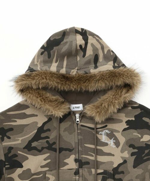 Lovetoxic / ラブトキシック パーカー | 【LTXC】【セット可】ファー2WAYZIPパーカ | 詳細9