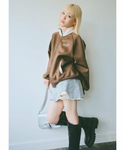 Lovetoxic / ラブトキシック カーディガン・ボレロ | 【LTXC】トラックジャケット | 詳細1