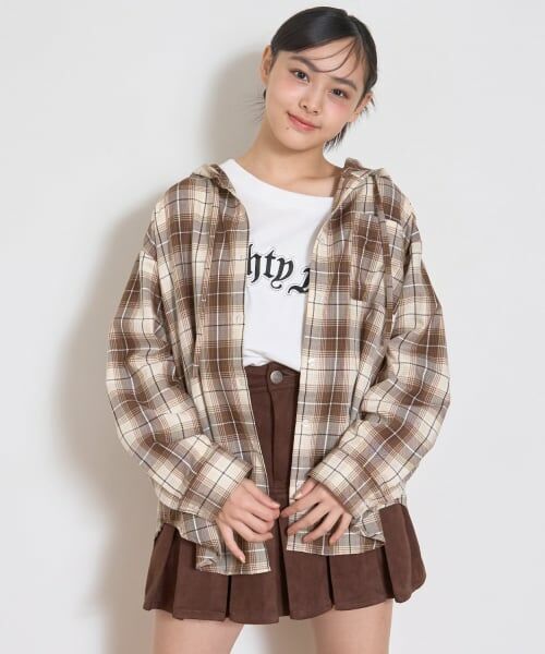 Lovetoxic / ラブトキシック パーカー | 【LTXC】チェックシャツパーカ | 詳細10