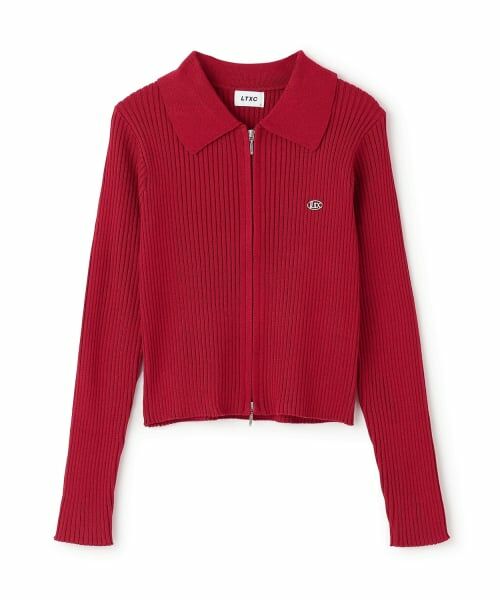 Lovetoxic / ラブトキシック カーディガン・ボレロ | 【LTXC】リブWZIPカーディガン | 詳細10