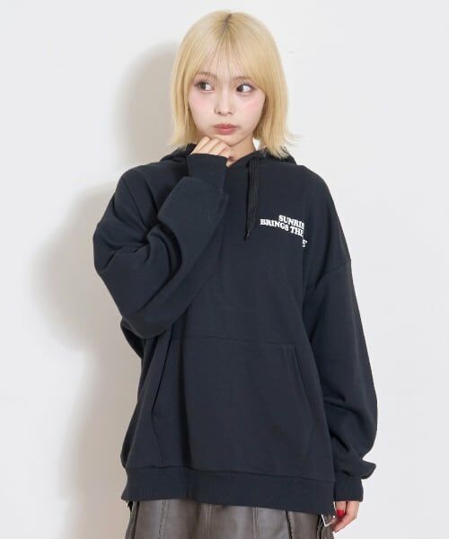 Lovetoxic / ラブトキシック パーカー | 【秒かわトップス】【LTXC】プクプクハートルーズパーカー | 詳細18