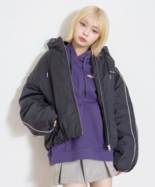 Lovetoxic / ラブトキシック パーカー | 【秒かわトップス】【LTXC】プクプクハートルーズパーカー | 詳細9