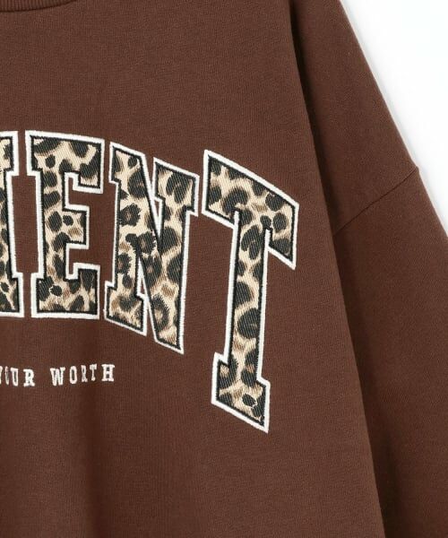 Lovetoxic / ラブトキシック スウェット | 【LTXC】柄ロゴアップリケルーズスウェット | 詳細15