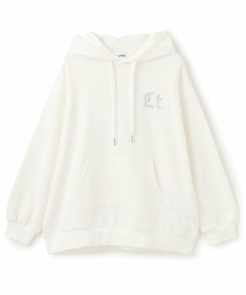 Lovetoxic / ラブトキシック パーカー | 【LTXC】バックラインストーンルーズプルパーカー | 詳細12