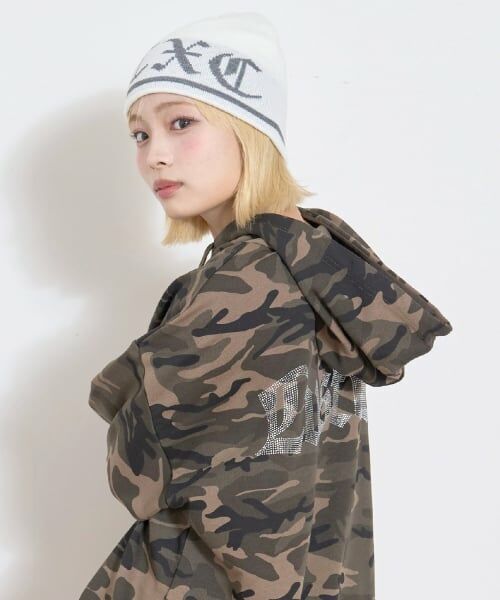 Lovetoxic / ラブトキシック パーカー | 【LTXC】バックラインストーンルーズプルパーカー | 詳細8