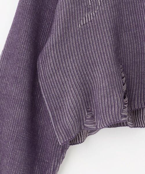 Lovetoxic / ラブトキシック ニット・セーター | 【LTXC】ロゴヴィンテージクロップドニット | 詳細12