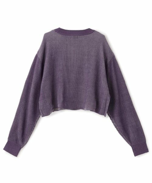 Lovetoxic / ラブトキシック ニット・セーター | 【LTXC】ロゴヴィンテージクロップドニット | 詳細9