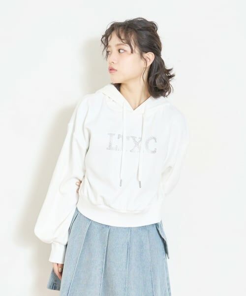 Lovetoxic / ラブトキシック パーカー | 【LTXC】裏シャギークロップドパーカー | 詳細1