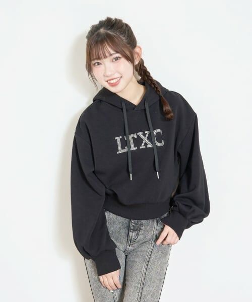 Lovetoxic / ラブトキシック パーカー | 【LTXC】裏シャギークロップドパーカー | 詳細3
