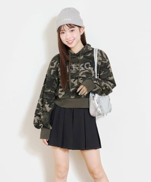 Lovetoxic / ラブトキシック パーカー | 【LTXC】裏シャギークロップドパーカー | 詳細5