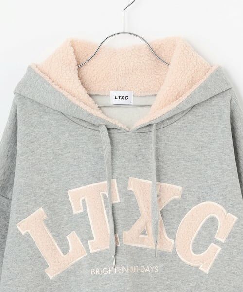 Lovetoxic / ラブトキシック パーカー | 【LTXC】【綿100％】裏起毛ボアロゴパーカー | 詳細13