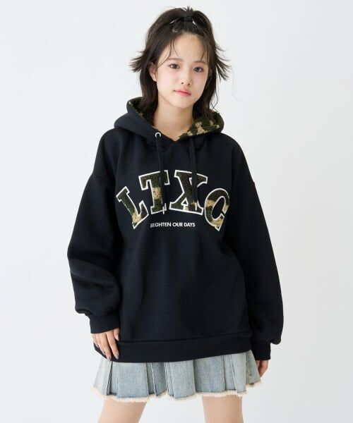 Lovetoxic / ラブトキシック パーカー | 【LTXC】【綿100％】裏起毛ボアロゴパーカー | 詳細5