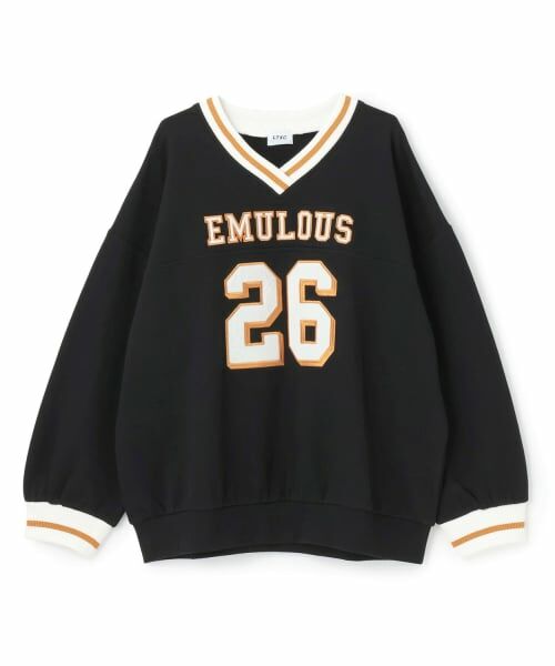 Lovetoxic / ラブトキシック スウェット | 【LTXC】【綿100％】裏起毛ナンバールーズスウェット | 詳細8