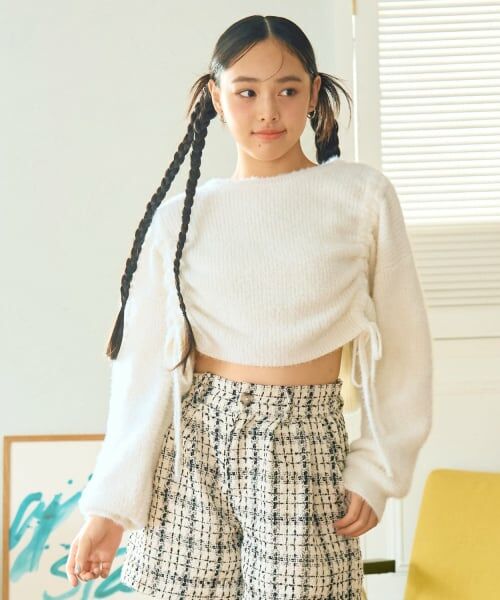 Lovetoxic / ラブトキシック ニット・セーター | 【LTXC】ドロストニット（アイボリー）