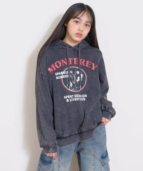 Lovetoxic / ラブトキシック パーカー | 【LTXC】ピグメントプルパーカ | 詳細1