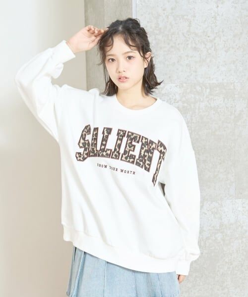 Lovetoxic / ラブトキシック スウェット | 【LTXC】【裏起毛】柄ロゴアップリケプルオーバー | 詳細1