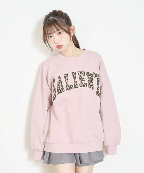 Lovetoxic / ラブトキシック スウェット | 【LTXC】【裏起毛】柄ロゴアップリケプルオーバー | 詳細3