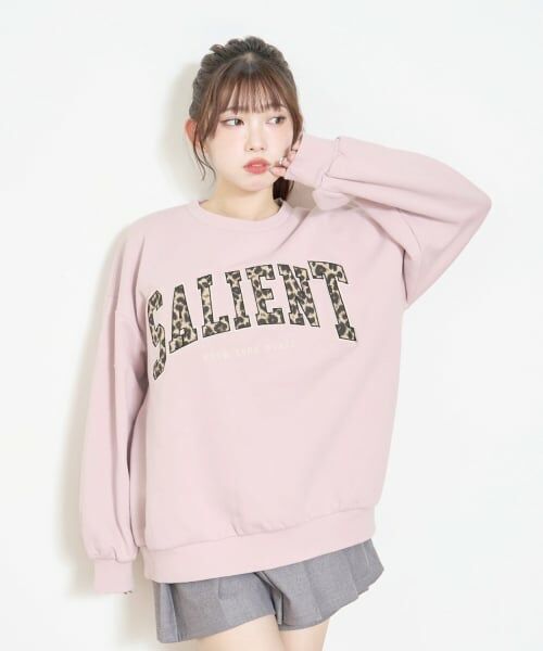 Lovetoxic / ラブトキシック スウェット | 【LTXC】【裏起毛】柄ロゴアップリケプルオーバー | 詳細4