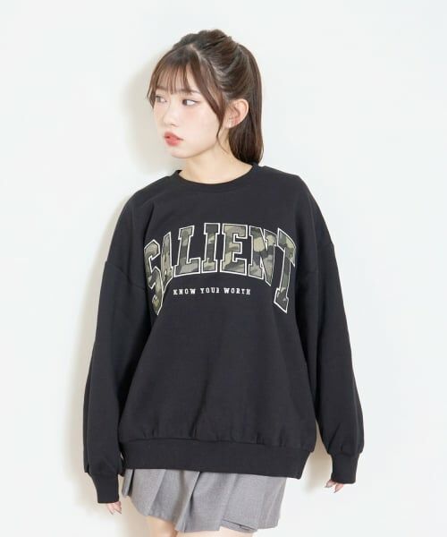 Lovetoxic / ラブトキシック スウェット | 【LTXC】【裏起毛】柄ロゴアップリケプルオーバー | 詳細8